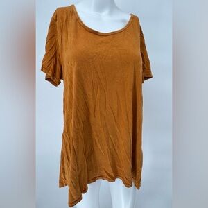 LuLaRoe Mustard T-Shirt Size Xl